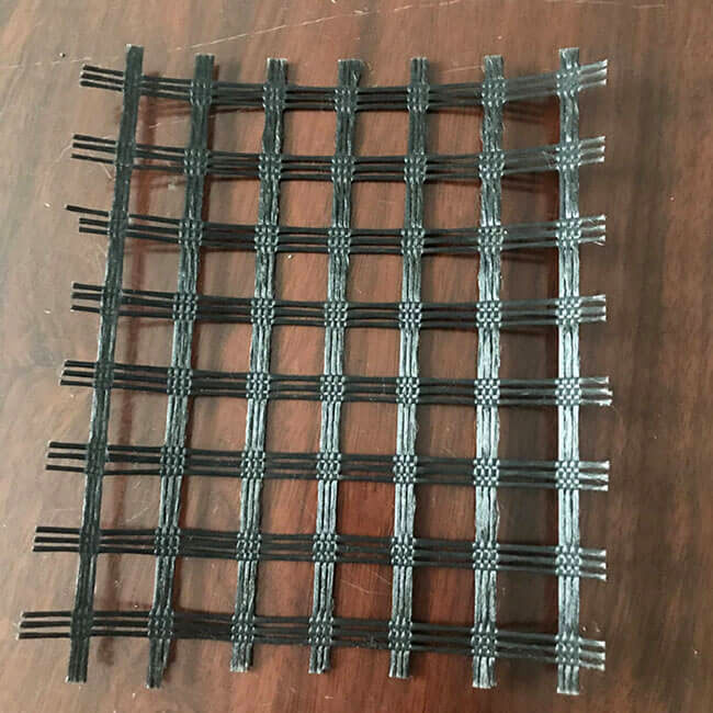 Geomalla de fibra de vidrio para construcción de carretera