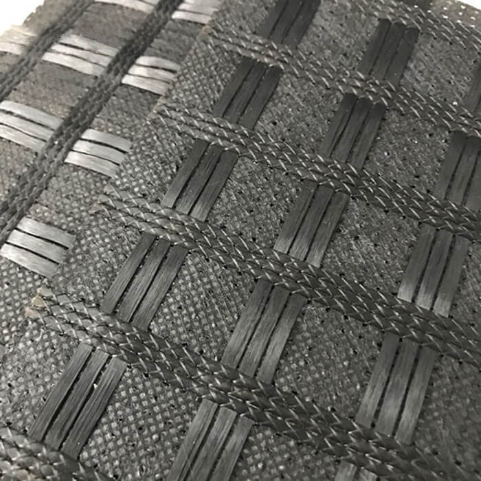 Geomalla compuesta de fibra de vidrio para refuerzo de asfalto