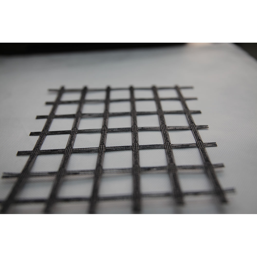 Géogrille en polyester avec revêtement en PVC