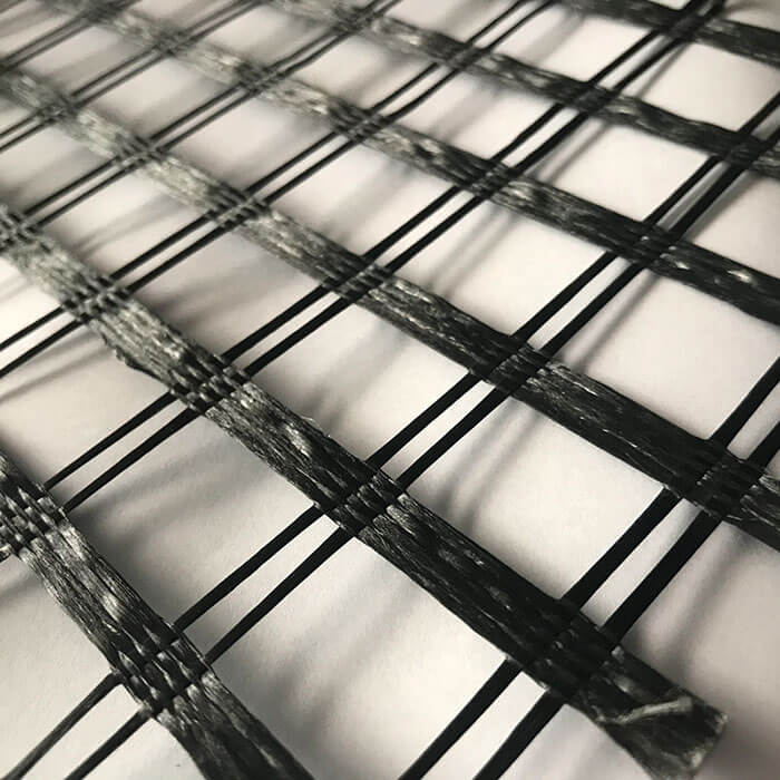 Géogrille biaxiale de polyester