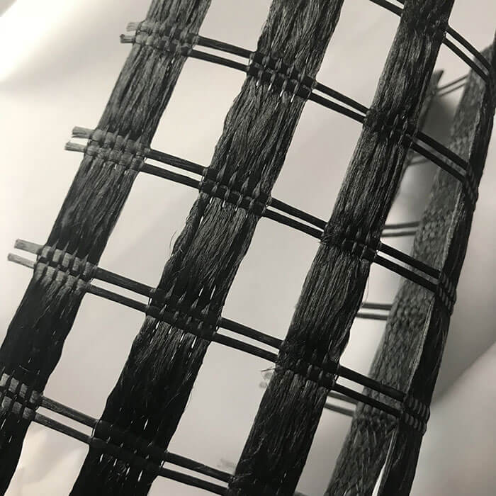 Warp Knitted Polyester Geogrid 
