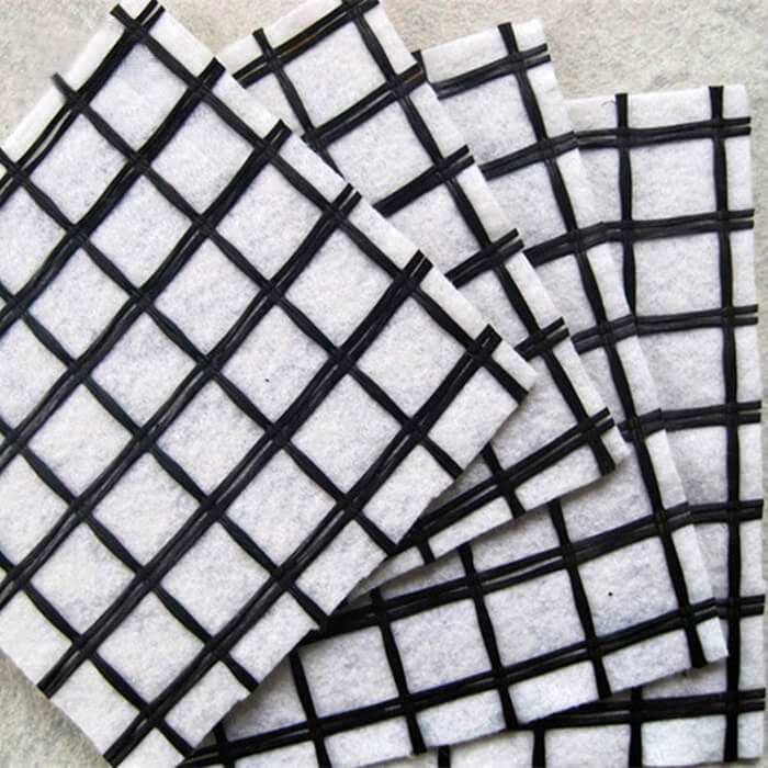 Polyester Geogrid with Nonwoven